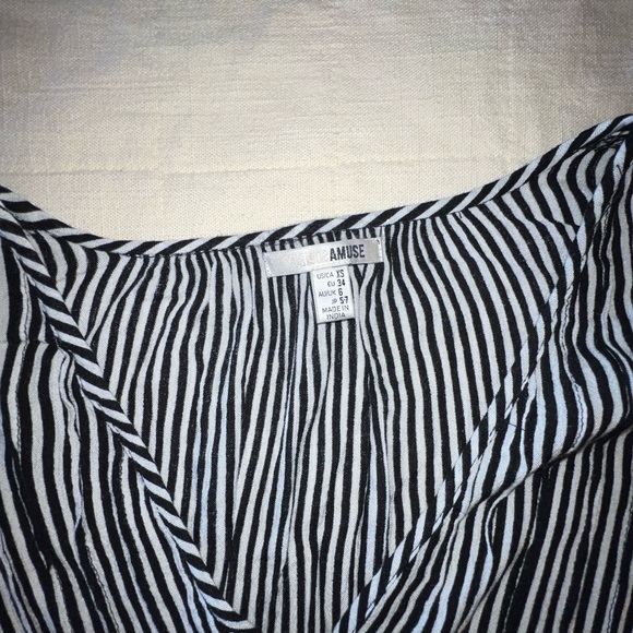 Amuse Society Striped Top - Picture 3 of 3